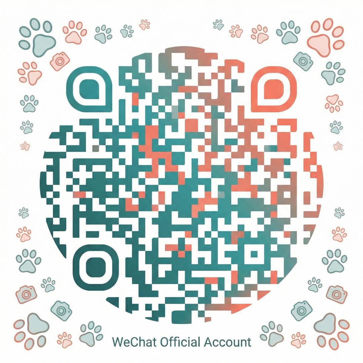 蜜桃公众号二维码